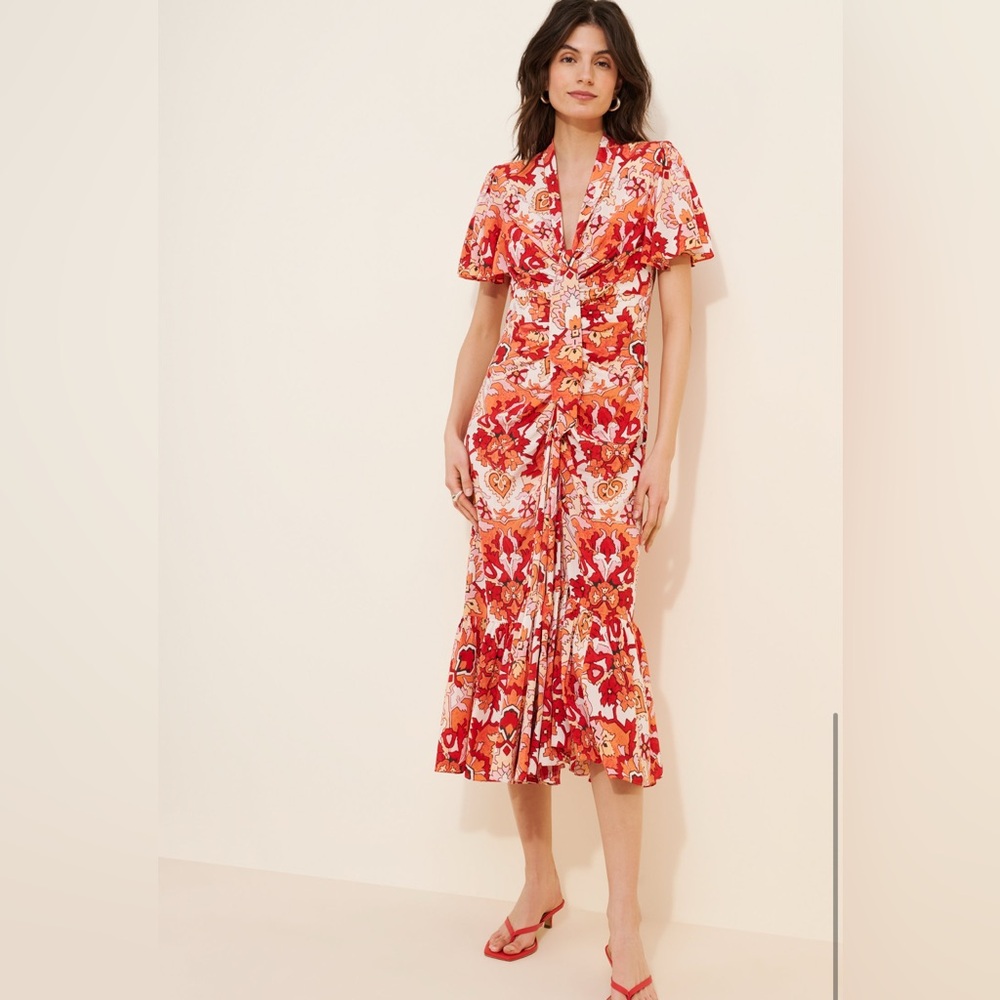 Cinq a Sept Damask Peeta Dress